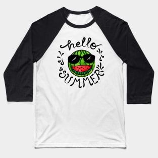 hello summer watermelon Baseball T-Shirt